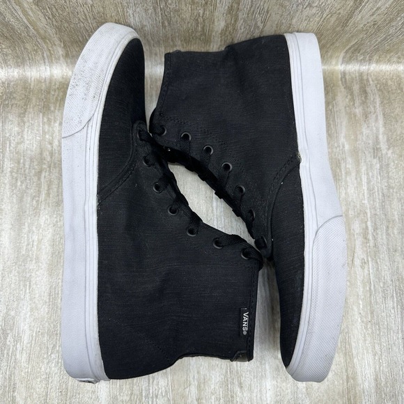 Vans Camden Sneakers Womens Size 11 Hi Top Skate Zip Up Sneakers Shoes‎ Grey - Picture 5 of 10